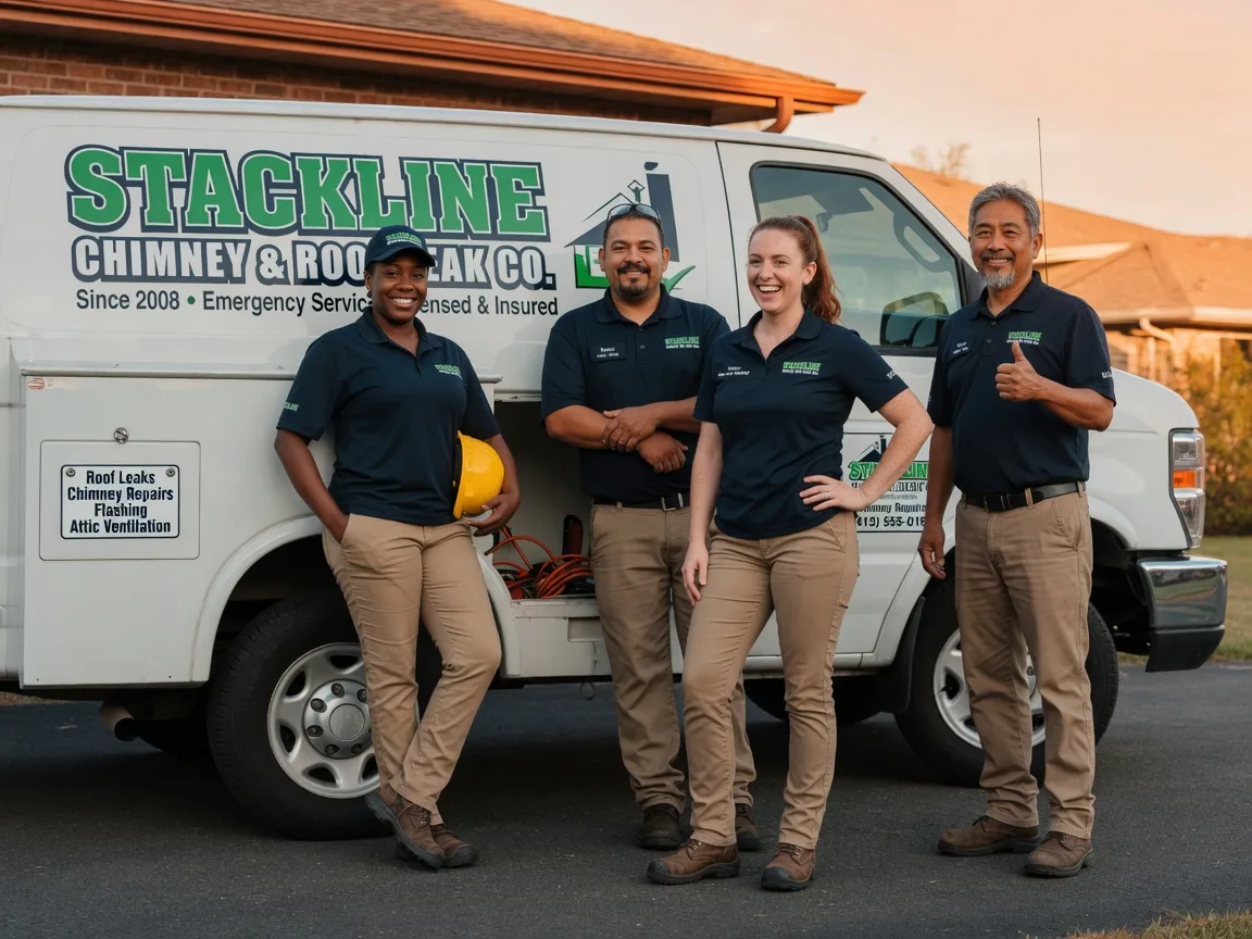 Chimney flashing repair company in Alexander, IL